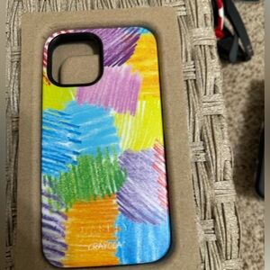 Casely and Crayola iPhone 12 Pro Max with MagSafe case